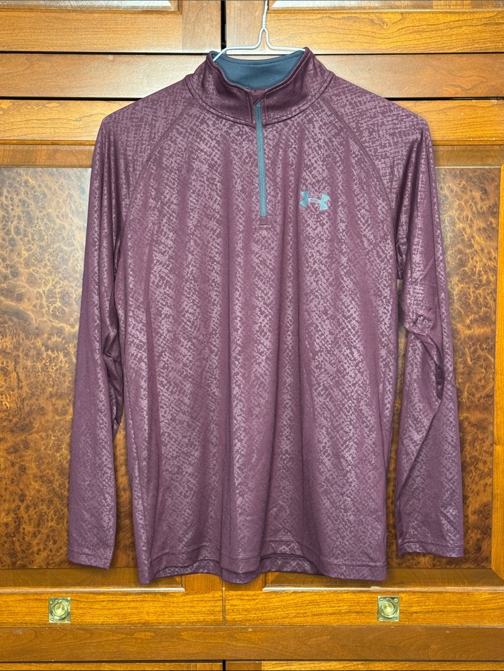Under Armour Men's S Maroon Quarter-Zip